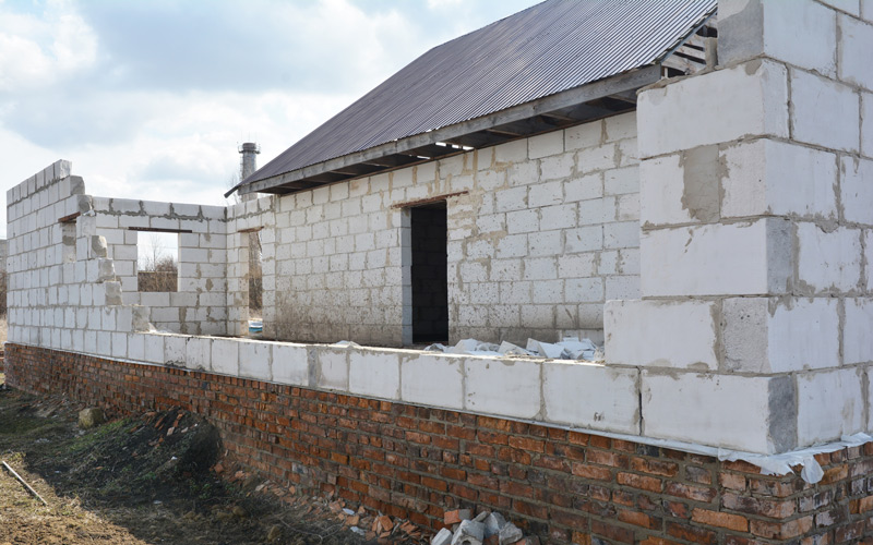 Установка окон в доме из газобетона установка окон в доме из газобетона