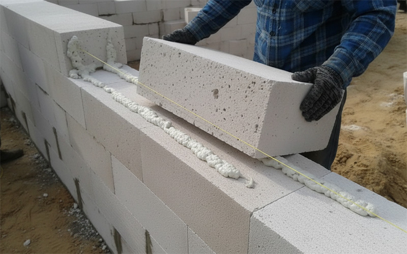 клей-пена для газобетона