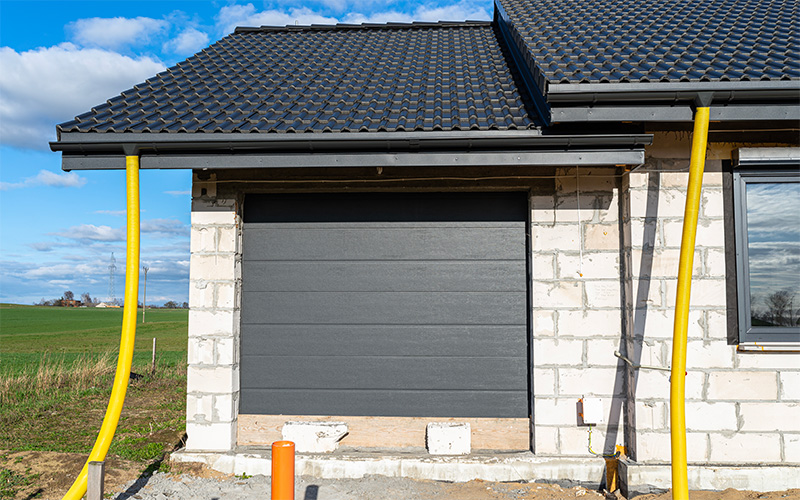 пристройка дома из газобетона