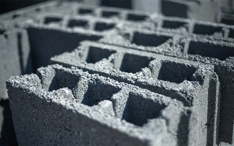 шлакоблок и газобен