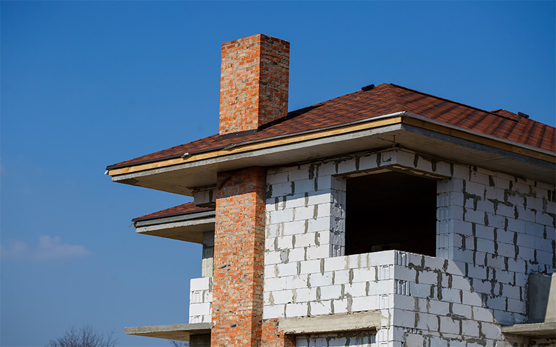 шале из газобетона