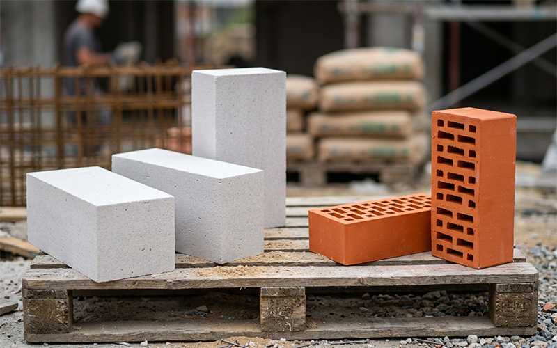 кирпич и газобетон кирпич и газобетон