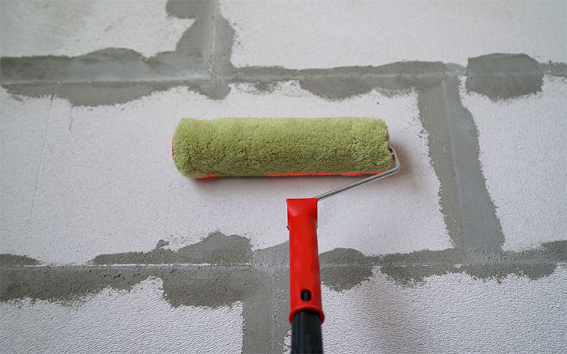 Плиточный клей вместо штукатурки