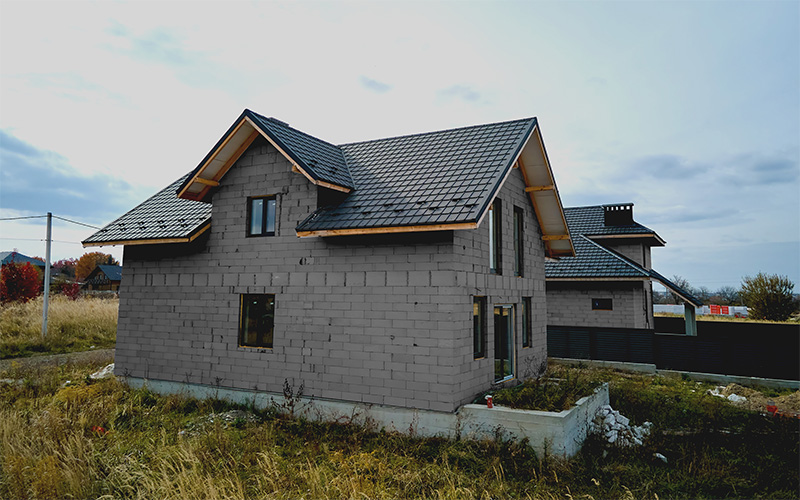 дом из газобетона