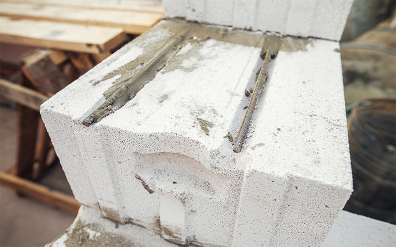 Штроба в газобетоне