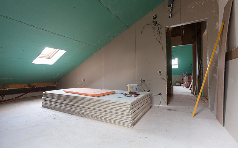 гипсокартон на газобетон