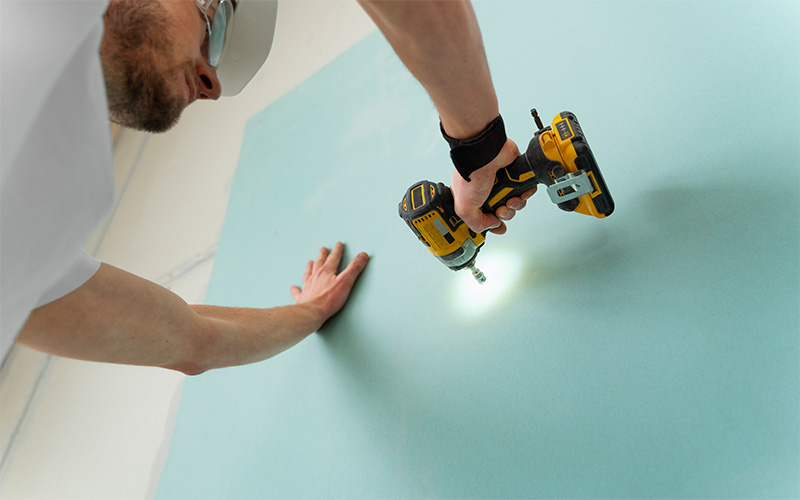 гипсокартон на газобетон