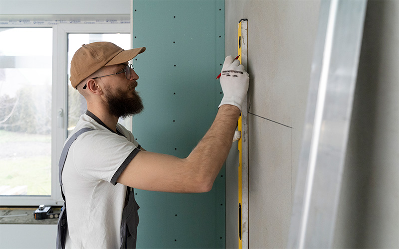 гипсокартон на газобетон