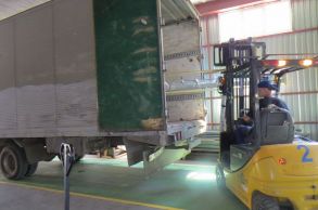 Со склада компании «АлтайСтройМаш» были отгружены узлы конвейерной линии в Северную часть Казахстана