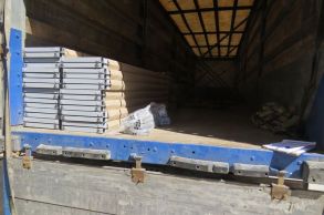 Со склада компании «АлтайСтройМаш» были отгружены борта конвейерной линии в Южную часть Казахстана