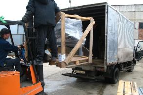 Со склада компании АлтайСтройМаш было отгружено вибро-сито для просеивания песка в Западную Сибирь