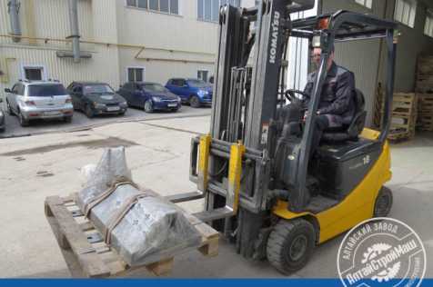 Отгружена кран-балка на вилочный погрузчик в Восточную Сибирь.
