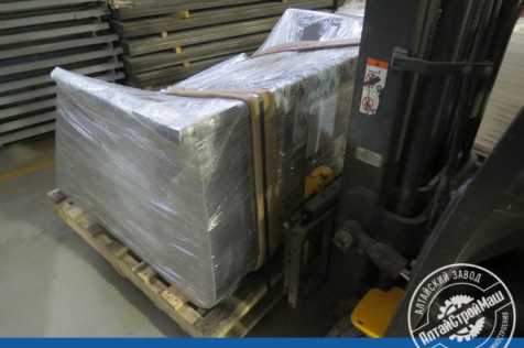 The self-tipping bucket was shipped to Western Siberia.