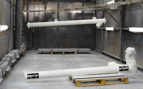 Покраска шнеков