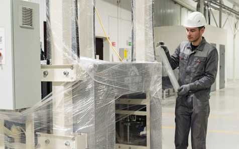 Для безопасной транспортировки: упаковываем резательный комплекс