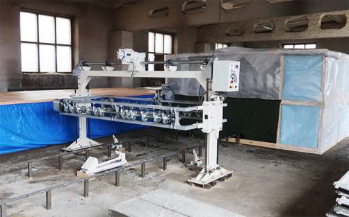 Mechanical slitting unit
