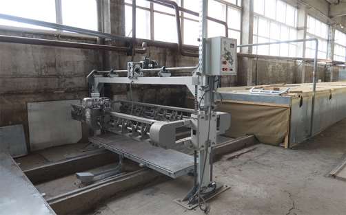 Mechanical slitting unit