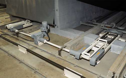 Electrical-mechanical double pusher