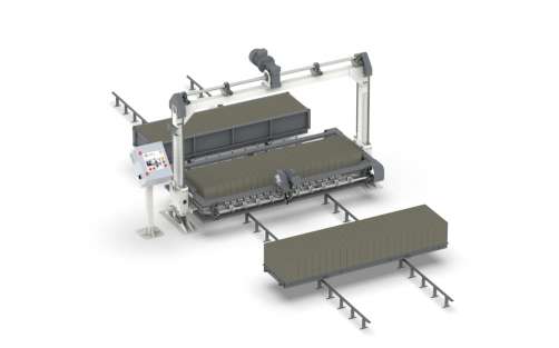 Mechanical slitting unit
