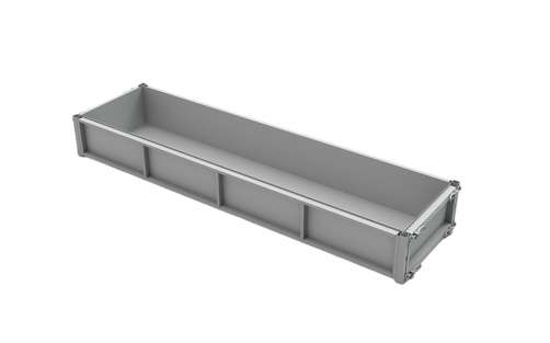 Mold sides (2,4×0,6×0,3 m for 12 gas-concrete blocks (set)